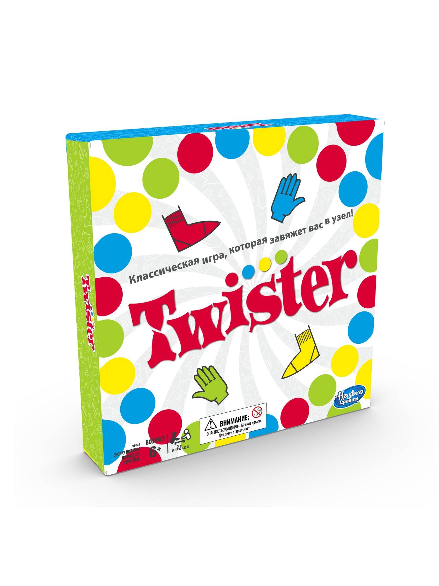 Твистер, фото игры, заказать и купить настольную игру twister по низкой ...