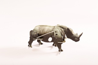 3D-пазл Заводной: Носорог