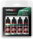 Набор красок Vallejo серии Game Color Set: Cold Green