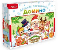 Настольная игра Нескучное домино: Christmas holidays