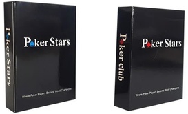 Карты для покера Poker stars пластиковые (2 колоды)
