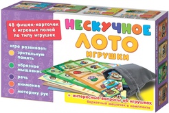 Настольная игра Нескучное лото: Игрушки