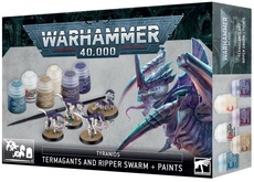 Warhammer 40,000. Tyranids: Termagants and Ripper Swarm + Paints