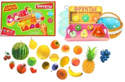 Настольная игра-конструктор на липучках Фруктовая фантазия