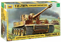 Модель Немецкий тяжелый танк T-VI Тигр. Масштаб 1:35