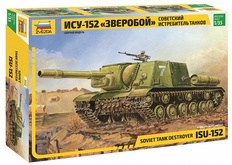 Модель Советский истребитель танков ИСУ-152 Зверобой. Масштаб 1:35