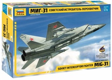 Модель Советский истребитель-перехватчик МиГ-31. Масштаб 1:72
