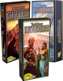 Набор игр 7 Чудес: Лидеры, армада и города