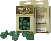 Набор кубиков Pathfinder Зелено-серебряный