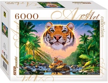 Пазл Величественный тигр 6000