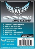 Протекторы Mayday games. Euro Card Sleeves (59x92 мм, 100 шт.)