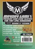 Протекторы Mayday games. Premium Card Game Sleeves. Tiny Epic Kingdoms (88x125 мм, 50 шт.)