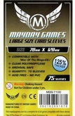 Протекторы Mayday games. Special Order Custom WOTR-CE Sleeves (70x120 мм, 75 шт.)