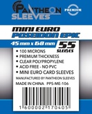 Протекторы Pantheon Sleeves. Mini Euro. Посейдон Эпик (44x68 мм, 55 шт.)