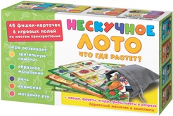 Настольная игра Нескучное лото: Что где растет?