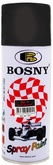 Аэрозольная краска Bosny Черная (матовая) 520 мл