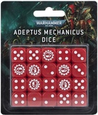 Warhammer 40,000. Adeptus Mechanicus Dice Set