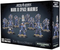 Warhammer 40,000. Mark III Space Marines