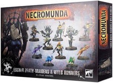 Warhammer 40,000. Necromunda: Escher Death Maidens and Wyld Runners