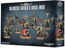 Warhammer 40,000. Orks Warboss Grukk's Boss Mob