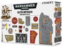 Warhammer 40,000. Sector Imperialis: Large Base Detail Kit