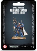 Warhammer 40,000. Space Marines Primaris Captain in Phobos Armour