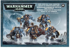 Warhammer 40,000. Space Wolves Guard Terminators