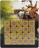 Warhammer Age of Sigmar. Maggotkin of Nurgle Dice Set