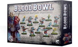 Warhammer. Blood Bowl: Gwaka'moli Crater Gators Team