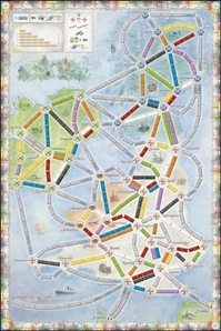 Ticket to Ride: United Kingdom Map Collection Дополнение (на английском языке)