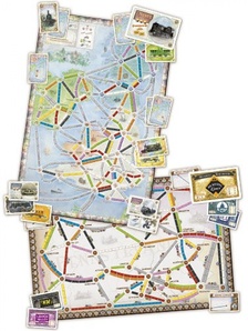 Ticket to Ride: United Kingdom Map Collection Дополнение (на английском языке)