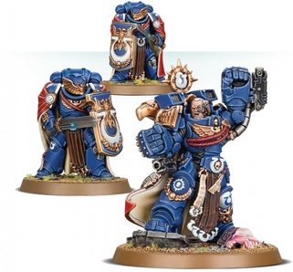 Warhammer 40,000. Space Marines: Marneus Calgar. Ultramarines Chapter Master