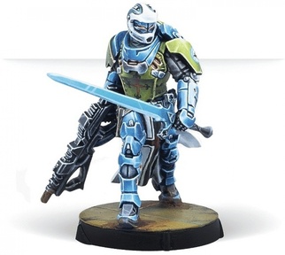 Infinity. PanOceania. Knight of Montesa: Pre-Order Exclusive Pack