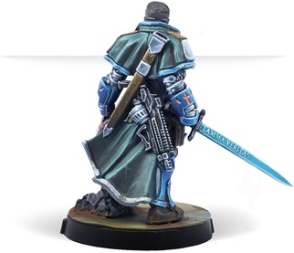 Infinity. PanOceania: Padre-Inquisidor Mendoza, Pre-Order Exclusive Miniature