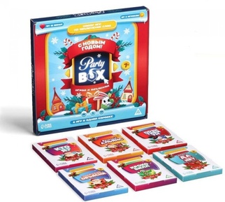 Набор игр Party box. Играй и объясняй. 6 в 1