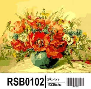 Картина по номерам Букет полевых цветов RSB0102