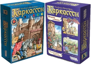 Набор игр Каркассон+Дворяне и башни