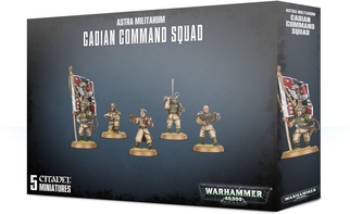 Игра Warhammer 40,000 Astra Militarum: Cadian Command Squad