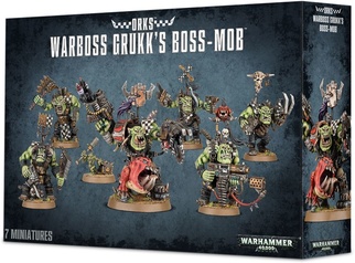 Warhammer 40,000. Orks Warboss Grukk&#039;s Boss Mob