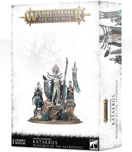 Warhammer. Age of Sigmar. Ossiarch Bonereapers: Katakros. Mortarch of the Necropolis