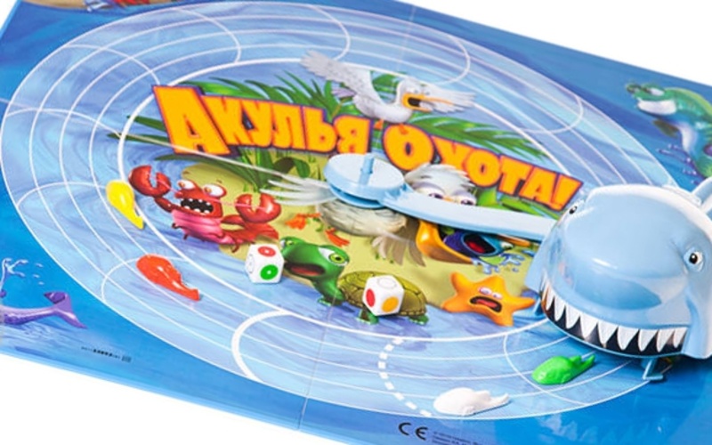 Board Game акулья Hunting (shark Chase), Hasbro (hasbro) Акулья