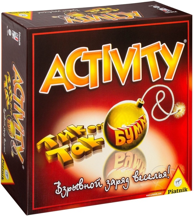 Игра Активити+тик так бумм - Игротайм